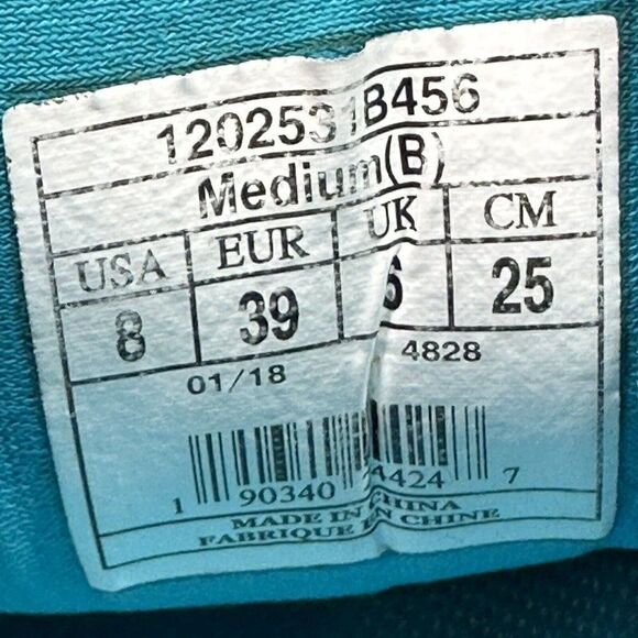 Brooks Addiction 13 Womens Size 8 (B) Shoes Blue Purple Athletic Walking Sneaker - Picture 9 of 9